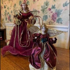 Victorian Style Angel Tree Toppers